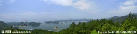 千岛湖全景图图片