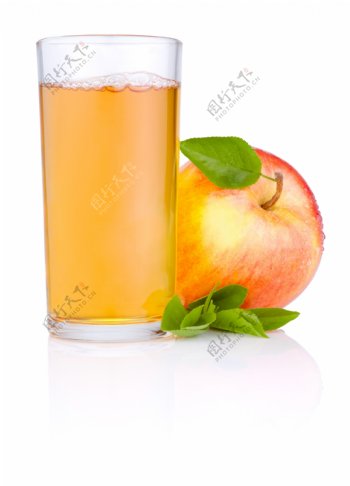 苹果果汁图片