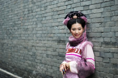 中国美女清朝古装美女图片