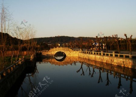 太湖石桥图片