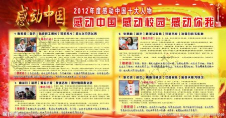 2012年度感动中国十大人物图片