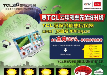 TCL彩电云电视空降图片