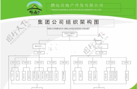 公司组织机构图图片