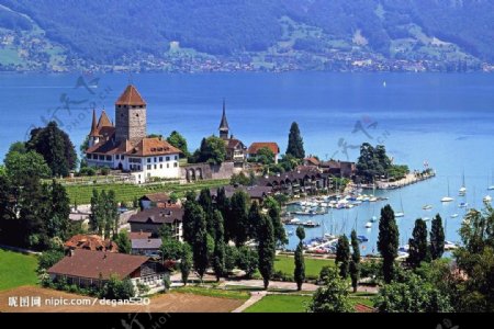 瑞士山水欣赏图片