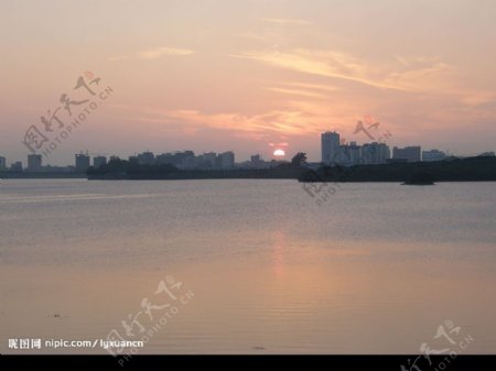 夕阳图片