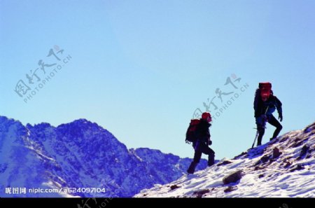 登山图片