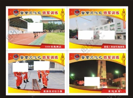 消防队宣传栏展板图片