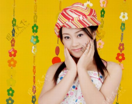 亚洲美女中国人物写真图片