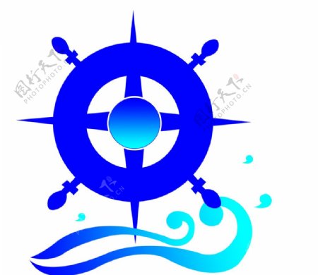海洋舵手符号标志图片