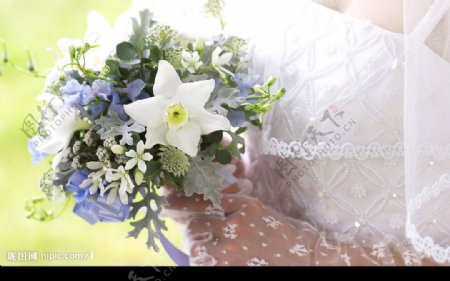 精美新娘花束图片