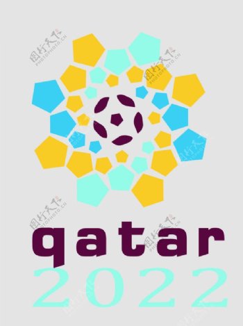 卡塔尔世界杯会徽图片