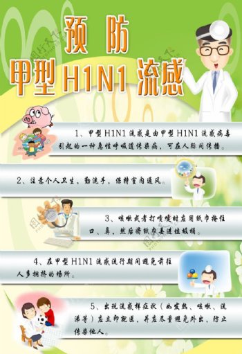 甲型H1N1图片
