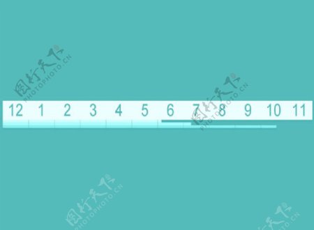 CSS3线性时钟插件图片
