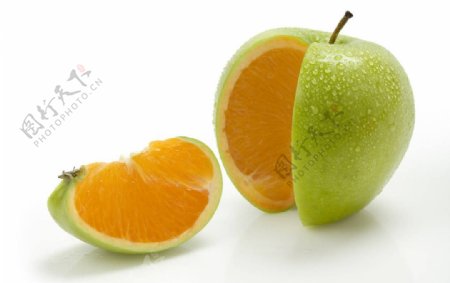 苹果创意水果图片