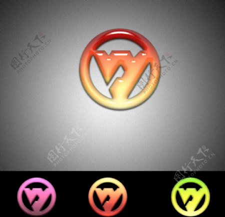 圆形企业logo图片