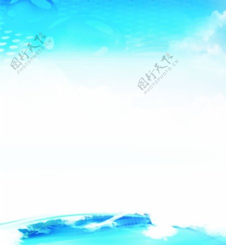 海蓝背景图片