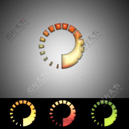 环形太阳齿轮logo图片