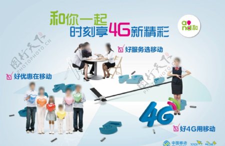 中国移动4G满意度图片
