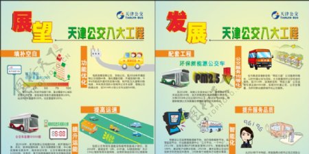 天津公交八大工程图片