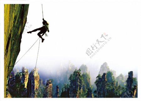 攀岩企业文化图片