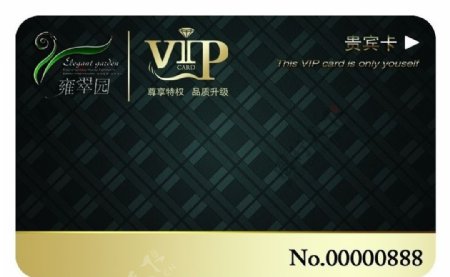 雍翠园VIP贵宾卡图片