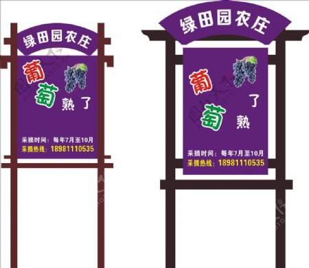 四川省第三轮现代农业走廊指示牌