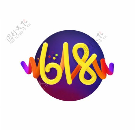 京东618logo