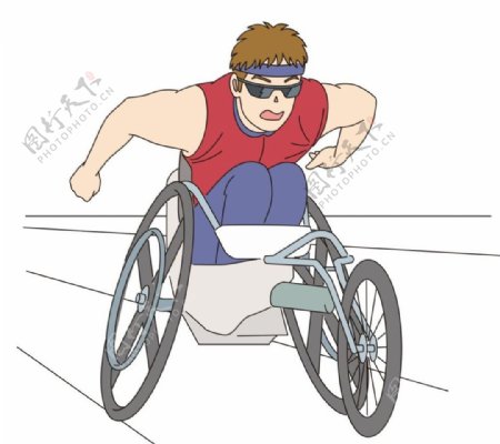 残疾人比赛