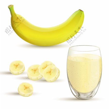 香蕉与香蕉汁