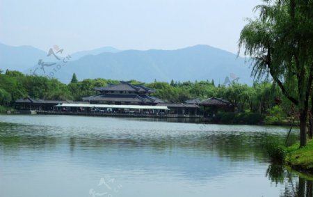 杭州市富阳区东吴公园风景