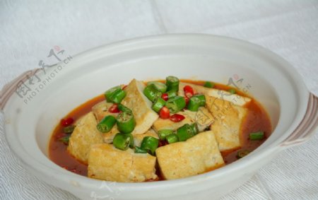 香辣豆腐煲