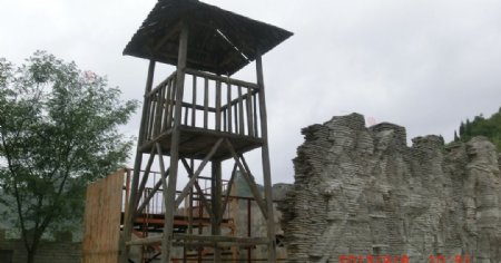 百年屯堡的瞭望塔