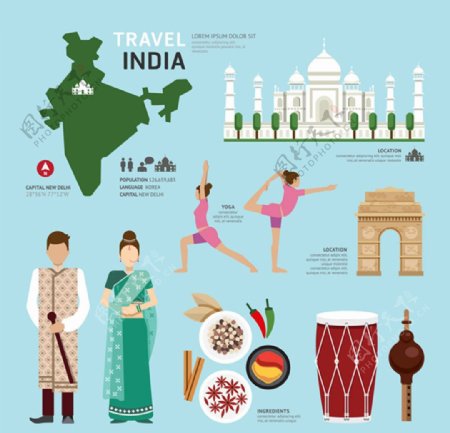 印度文化元素
