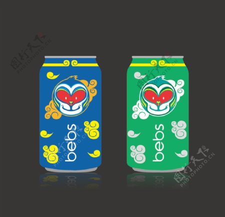 2016饮料猴年包装