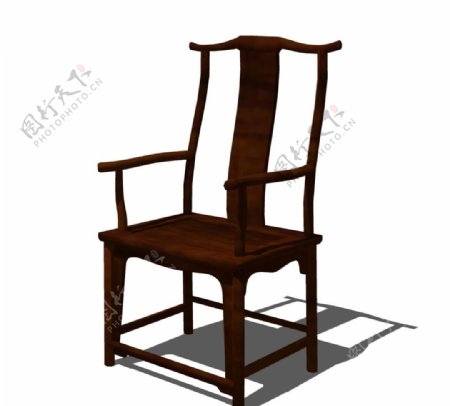 su家具模型中式座椅