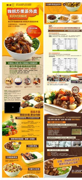 中式餐饮网页