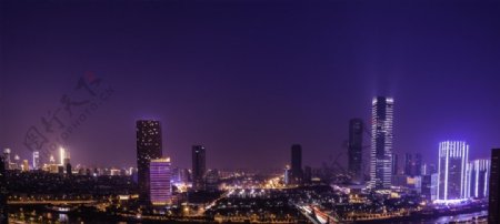 繁华城市夜景