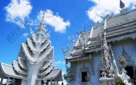 泰国白庙建筑