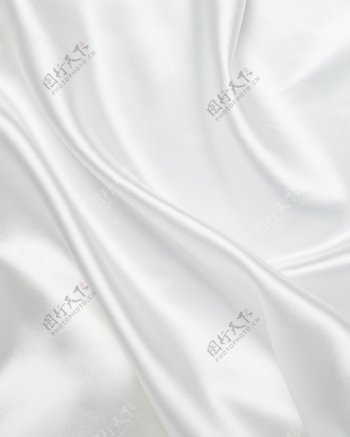 白色绸缎面料