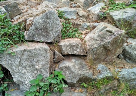 堆叠的岩石