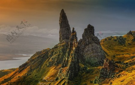 苏格兰山峰