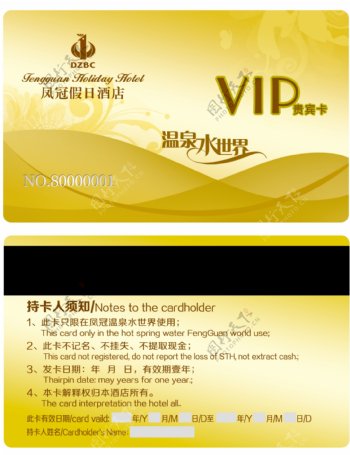 温泉VIP卡