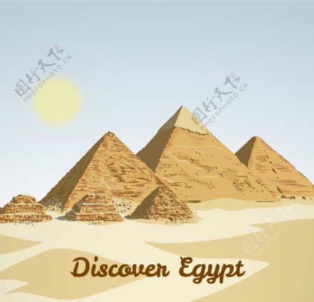 埃及景观背景