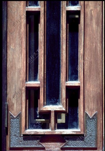 木框木窗雕刻木型窗户