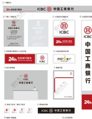中国工商银行网点标识规范