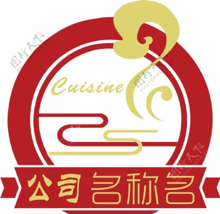 美食logo