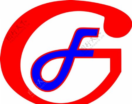 GF字母标志logoCDR