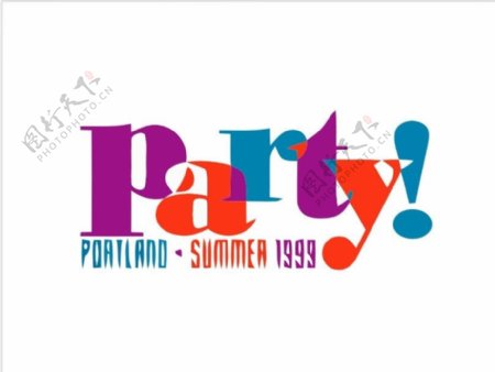 派对logo