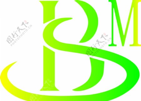 bsm字母设计