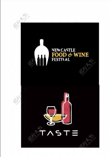 酒瓶logo
